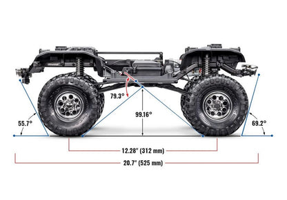 TRAXXAS TRX-4 1972 BLAZER K5 HIGHTRAIL 1/10 CRAWLER RTR - 92086 - RCXX - RC Racing Shop | RC Models | Tuning & Spare Parts for Professionals