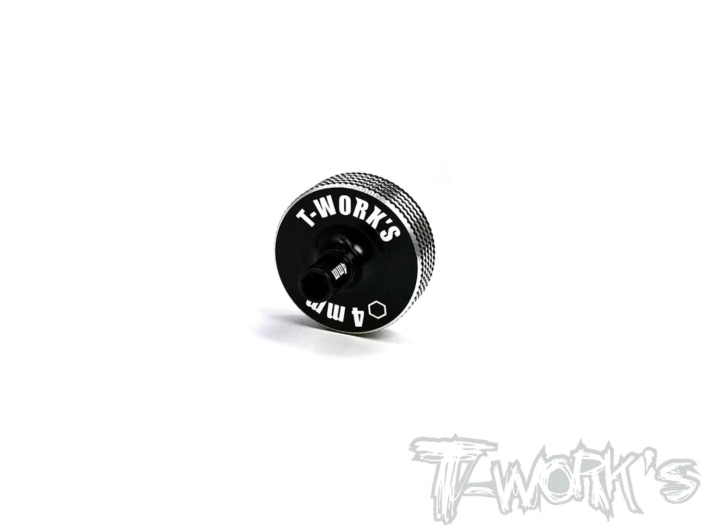 T-Works TT-038-4 4mm Short Nut Driver (1) - RCXX - rc racing for professionals