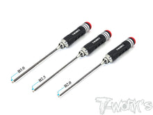 T-Works TT-058-BS Ball Allen Wrench Set - 2.0 / 2.5 / 3.0mm x 120mm (3) - RCXX - rc racing for professionals