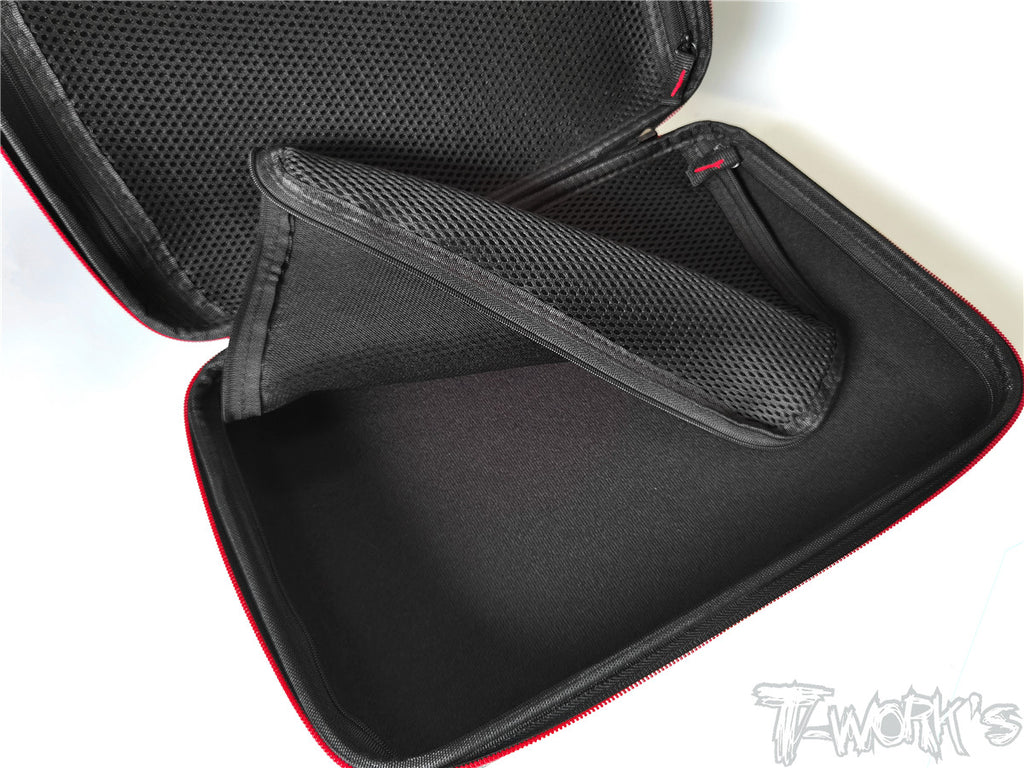 T-Works TT-075-C Compact Hard Case Parts Bag L (1) 33x23x10cm - RCXX - rc racing for professionals