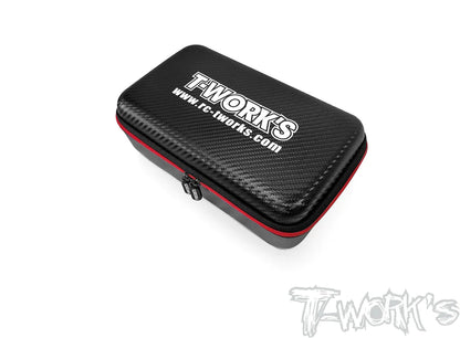 T-Works TT-075-H Compact Hard Case Short Battery Bag (1) - RCXX - rc racing for professionals