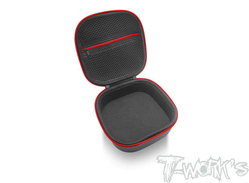 T-Works TT-075-N Compact Hard Case Parts & Engine Bag (1) 14*14*8cm - RCXX - rc racing for professionals