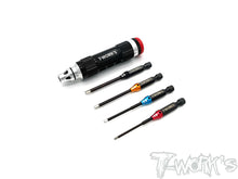 T-Works TT-081 Multi-function Hex Tool Kit (Usable on electric screwdriver) - RCXX - rc racing for professionals