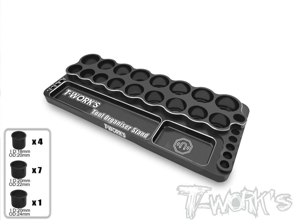 T-Works TT-120-A T-Work's Tool Organiser Stand - RCXX - rc racing for professionals