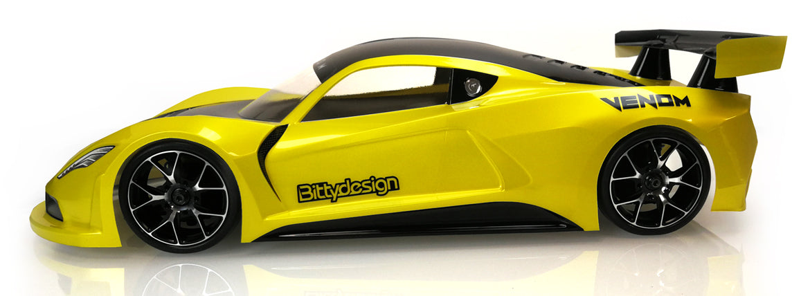 Bittydesign VENOM 1/10 GT 190mm Body Shell - BDGT-190VNM