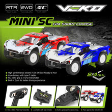 Veko Mini SC Blau 1:24 Short Course RTR mit Gyro