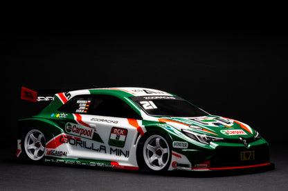 ZooRacing GORILLA MINI 1/10 M-Chassis Body | WB210 / WB225 | 0.5/0.7/1.0mm - ZR-0021