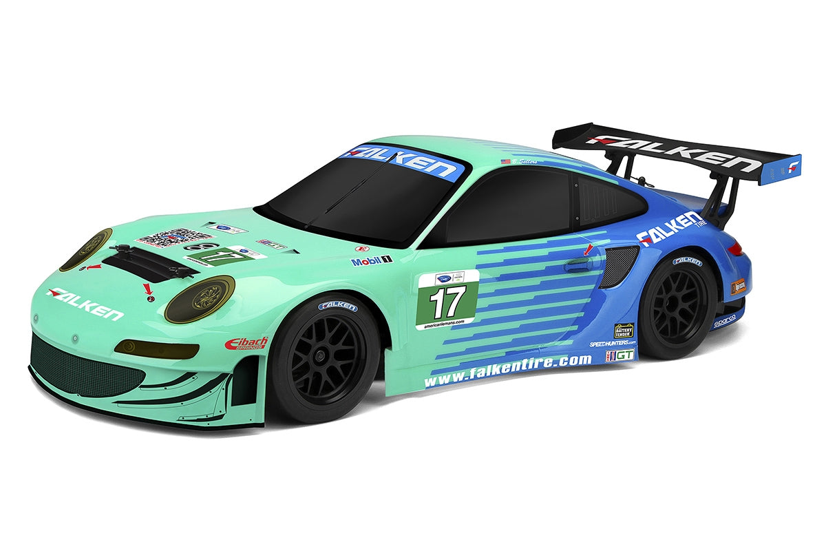 HPI Sport3 Porsche 911 GT3 RSR Falken | 1/10 4WD Touring Car RTR - Brushed/Brushless