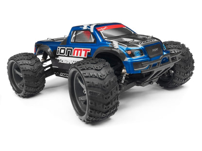 Maverick iON MT 1/18 RTR Electric Monster Truck | 4WD Mini RC Monster Truck Blue - MV12809
