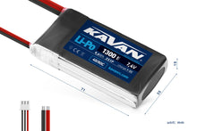 KAVAN Li-Po battery 1300mAh 7.4V 40/80C – KAV33.6004