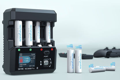 Chargeur SkyRC NC3000 Pro pour piles AA/AAA NiMH et NiCd