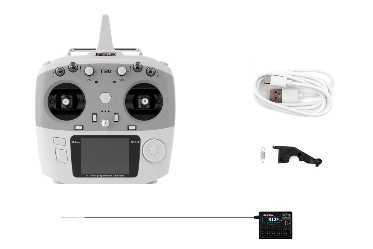 Télécommande RadioLink T12D 12 canaux avec récepteur R12F - 1RL0140