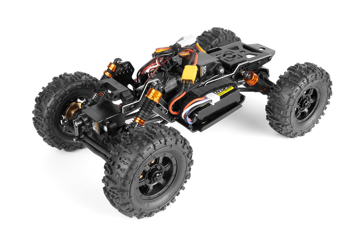 HPI Venture18 CC FLUX 1/18 Competition Scale Crawler RTR | Gunmetal / Military Green
