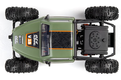 HPI Venture18 CC FLUX 1/18 Competition Scale Crawler RTR | Gunmetal / Military Green