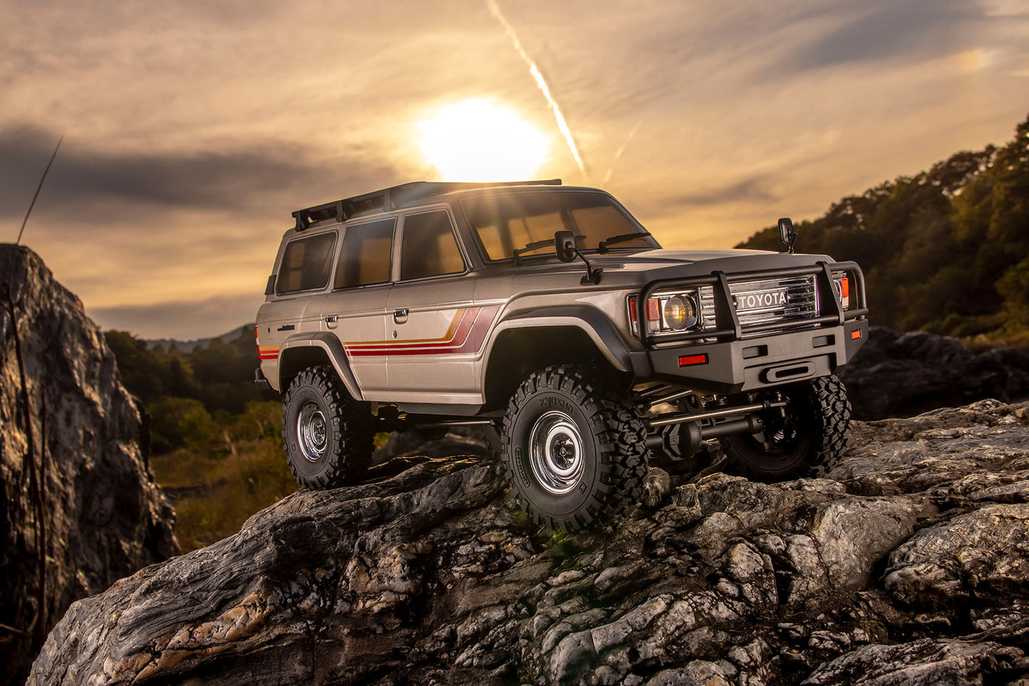 Kyosho KC10 1/10 Toyota Land Cruiser 60 Crawler 4WD RTR - K.34801T1B