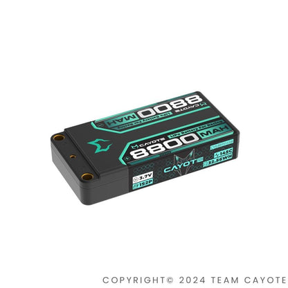 Cayote Racing 8800mah Lipo Battery 145C 1S2P 3.7V 162g - 881S145B