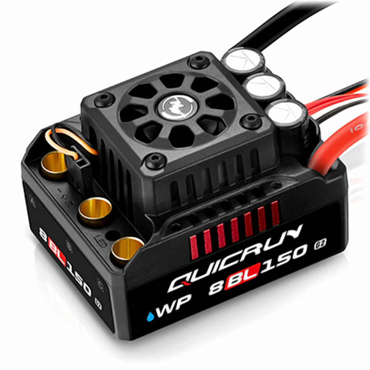Hobbywing QuicRun WP 8BL150 G2 Sensorless ESC 3-6S Car 1/8 - HW30109003 - RCXX - RC Racing Shop | RC Models | Tuning & Spare Parts for Professionals