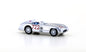 Mercedes-Benz 300 SLR Roadster, n° 722 argent, 2 appuie-têtes, 1/87 - LE87302