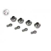 Infinity IFB8 SHOCK BALL END & SPRING RETAINER (4PCS) - M128 - RCXX - RC Racing Shop | RC Models | Tuning & Spare Parts for Professionals