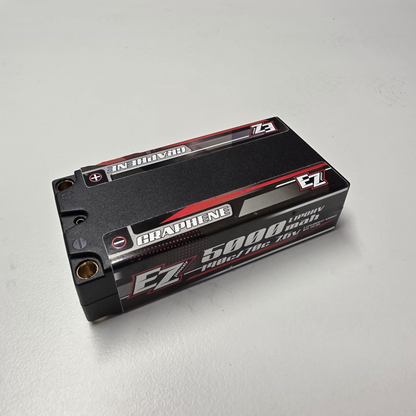 PRE OWNED EZ POWER LIPO SHORTY 5000MAH 7,6V 2S 140/70C HV GRAPHENE - 5MM
