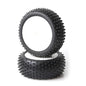 Schumacher Mini Spike 1/8th Pre-Glued Silver (2) Buggy Tires - RCXX - RC Racing Shop | RC Models | Tuning & Spare Parts for Professionals
